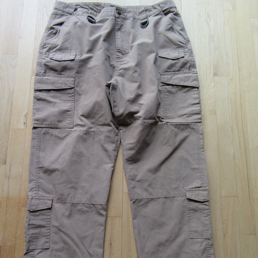 CONDOR CARGO PANTS/40 X 32/BROWN/KHAKI/POCKETS!